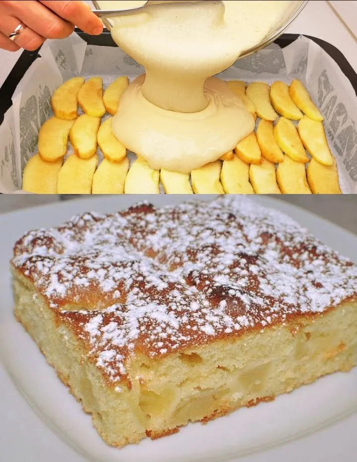 Leckeres Stück Apfelstrudel mit Äpfeln und Zimt auf einem Teller