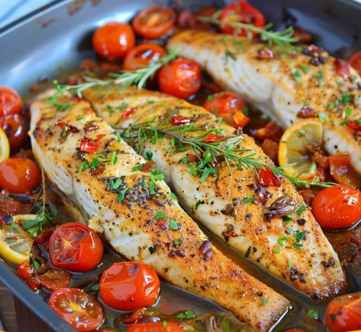 Der beste gebackene Fisch aus dem Mittelmeerraum