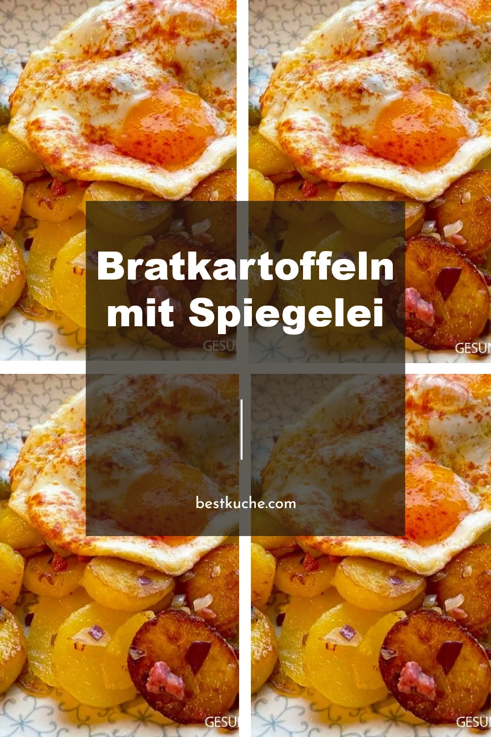Bratkartoffeln mit Spiegelei
