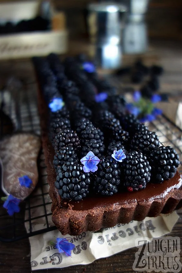 Brombeer-Schoko-Tarte