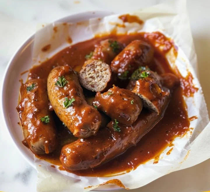 Currysauce mit Cola und Apfelmus