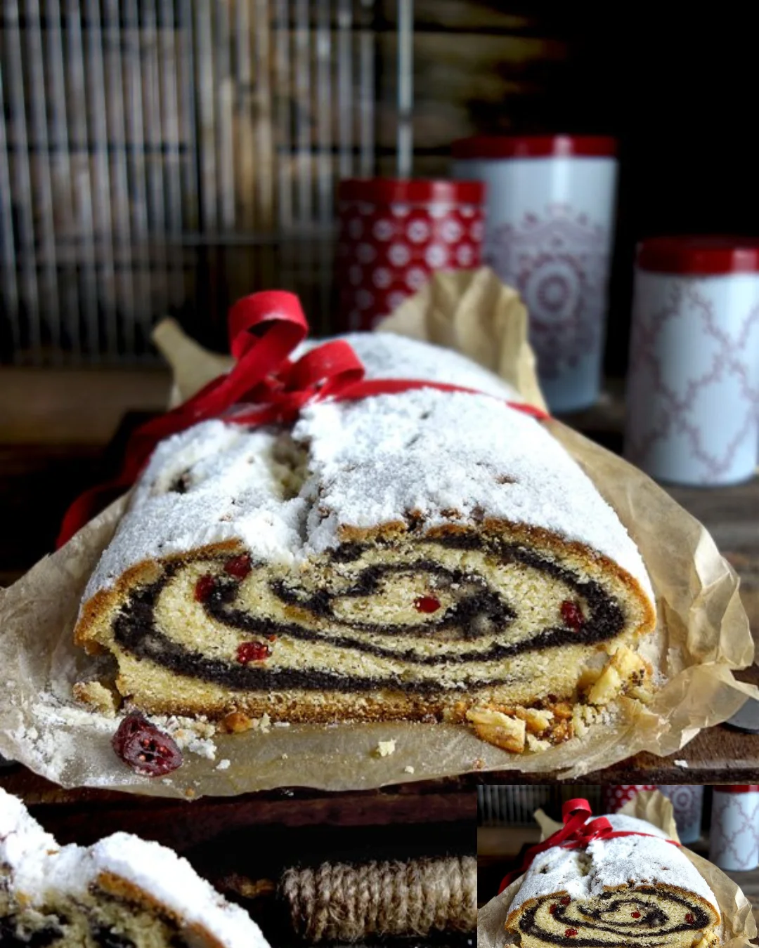 Saftiger Mohnstollen, ein leckeres Gebäck für festliche Anlässe