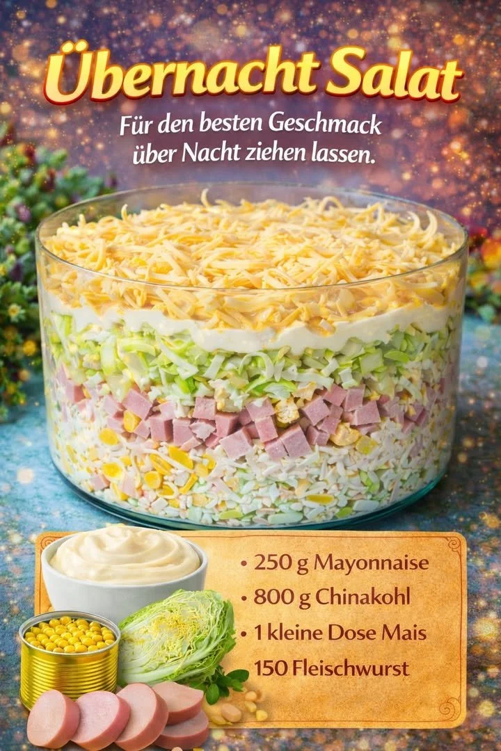 Fantastischer Übernacht-Salat
