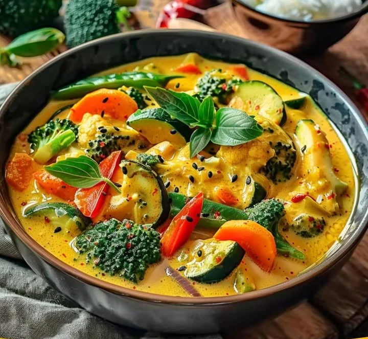 Gemüse-Curry mit Kokosmilch