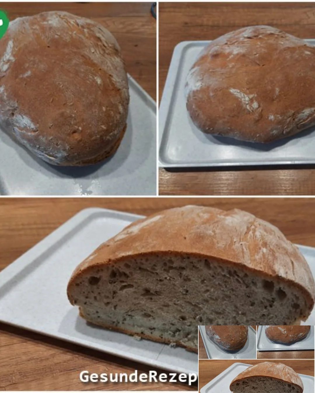 Frisches hausgemachtes Brot aus dem Ofen