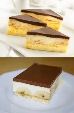 Himmlische Bananenschnitten