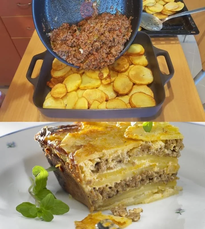 Kartoffel Hack Auflauf