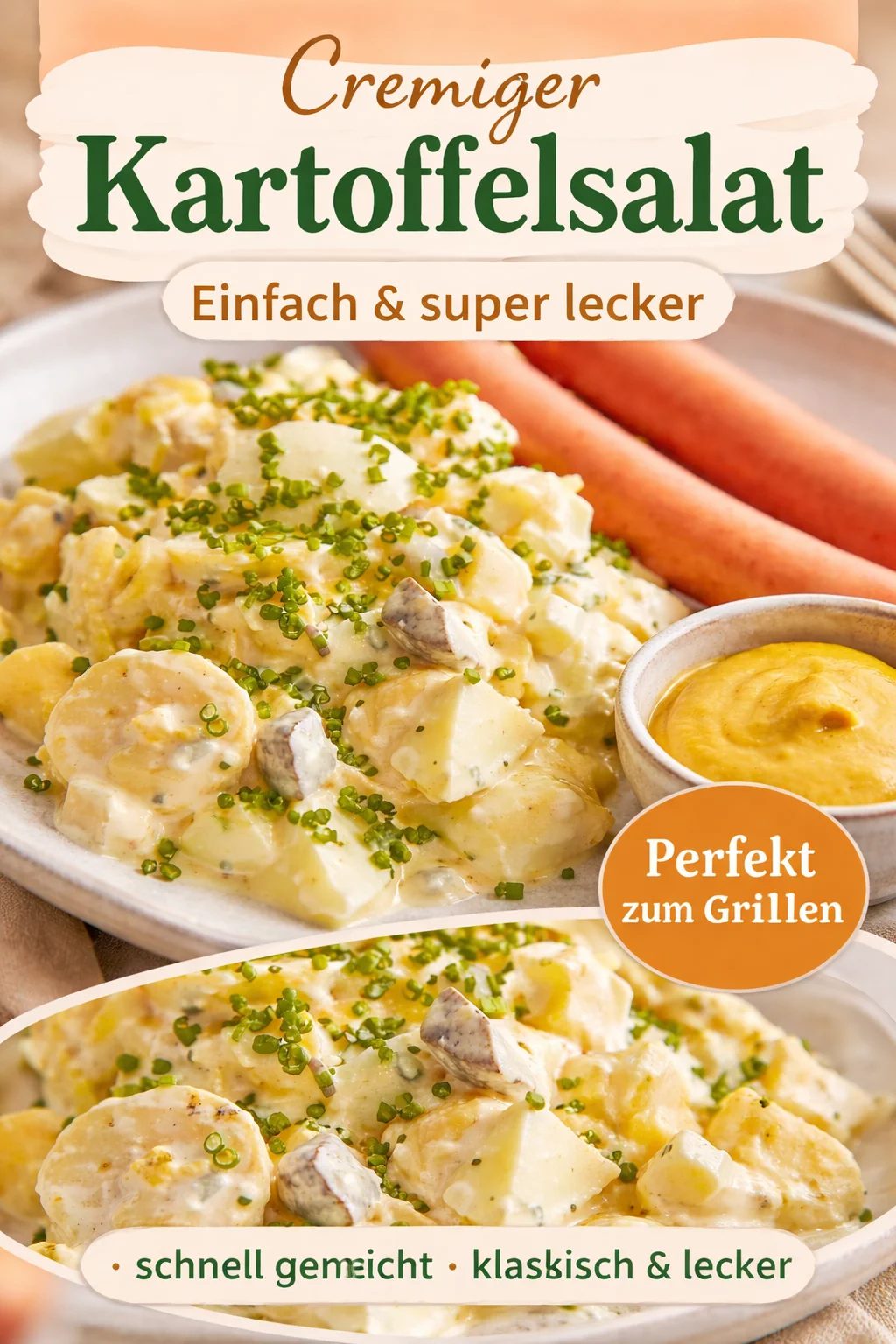 Kartoffelsalat mit W&uuml;rstchen Rezept &ndash; Einfach & lecker genie&szlig;en