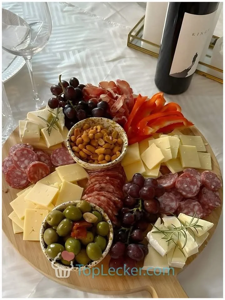 Kleines Vesperbrett für meinen Mann und mich zum Abendessen 😊