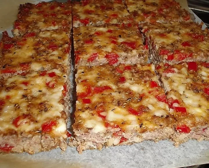 Low Carb Schüttpizza