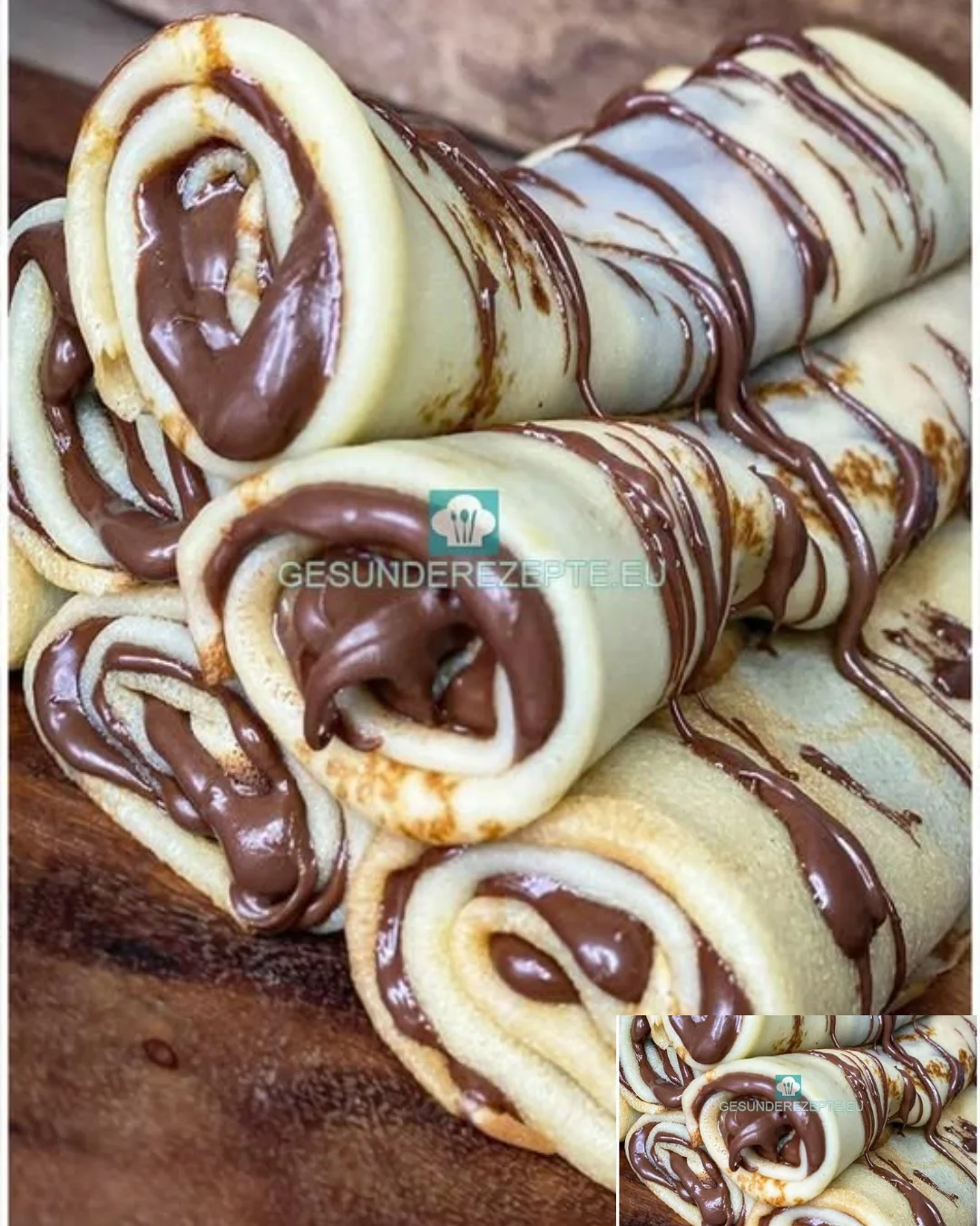 Pfannkuchen mit Nutella