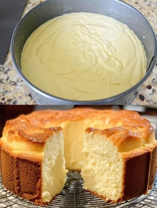 Saftiger Quark Gugelhupf auf einem Teller serviert