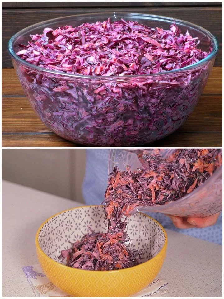 Frische Salatmischung aus verschiedenen grünen Blättern und Gemüse für Salate