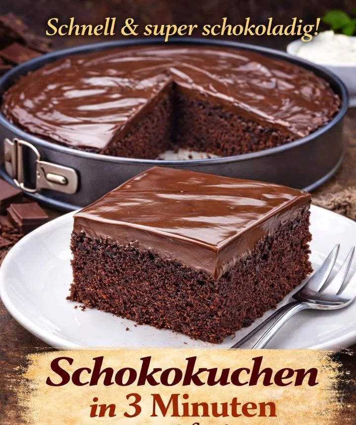 Schokokuchen in 3 Minuten