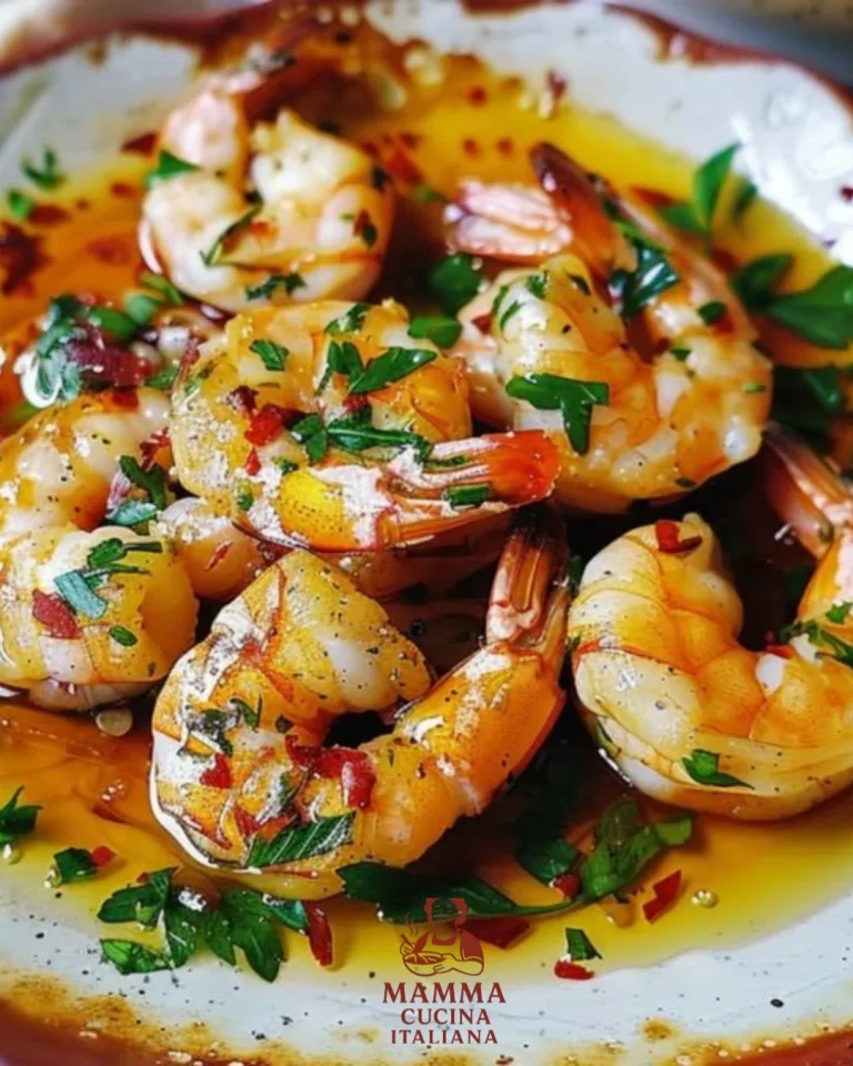 Spanische Knoblauchgarnelen (Gambas al Ajillo) in einer schmackhaften Sauce