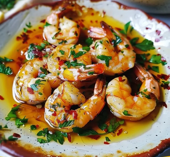 Spanische Knoblauchgarnelen (Gambas al Ajillo)
