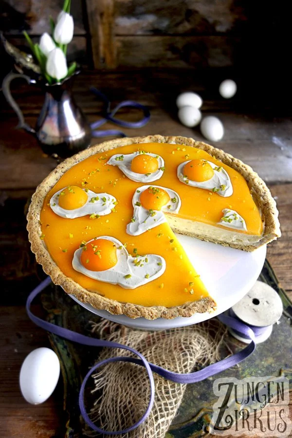 Spiegelei-Tarte mit Milchreis