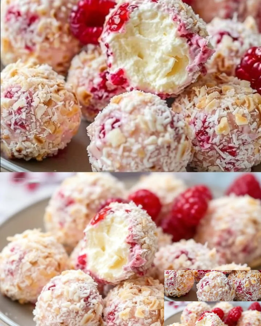 Leckere Suchtbällchen auf einem Teller, bereit zum Genießen.