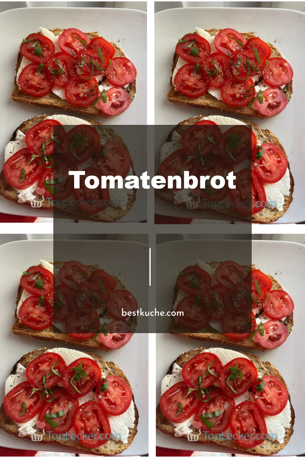 Ein frisch gebackenes Tomatenbrot mit aromatischen Kräutern und sonnengereiften Tomaten.