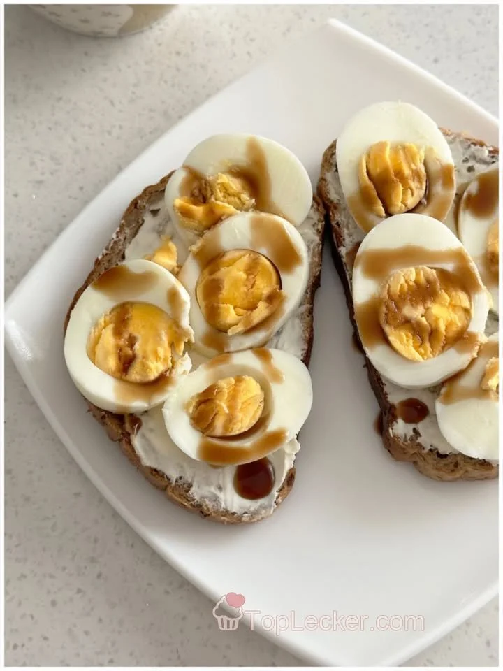 Weich gekochte Eier mit Maggi