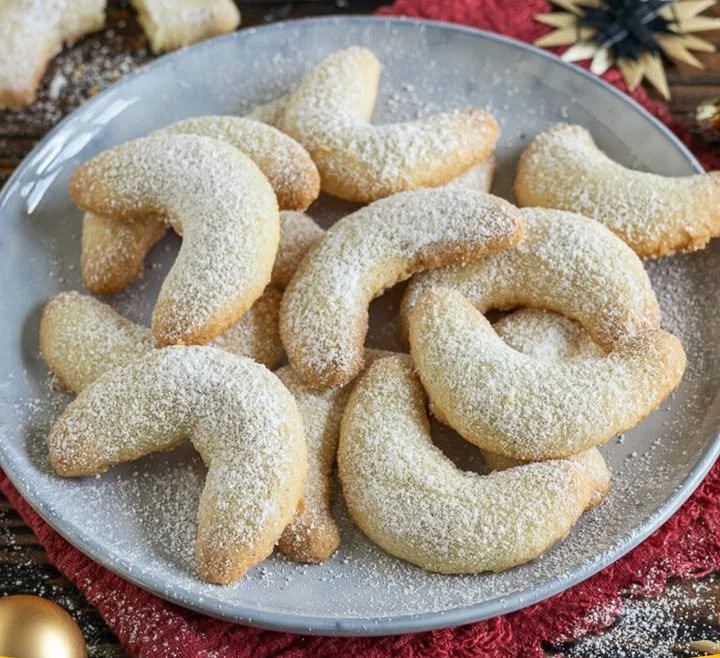 Zarte Vanillekipferl