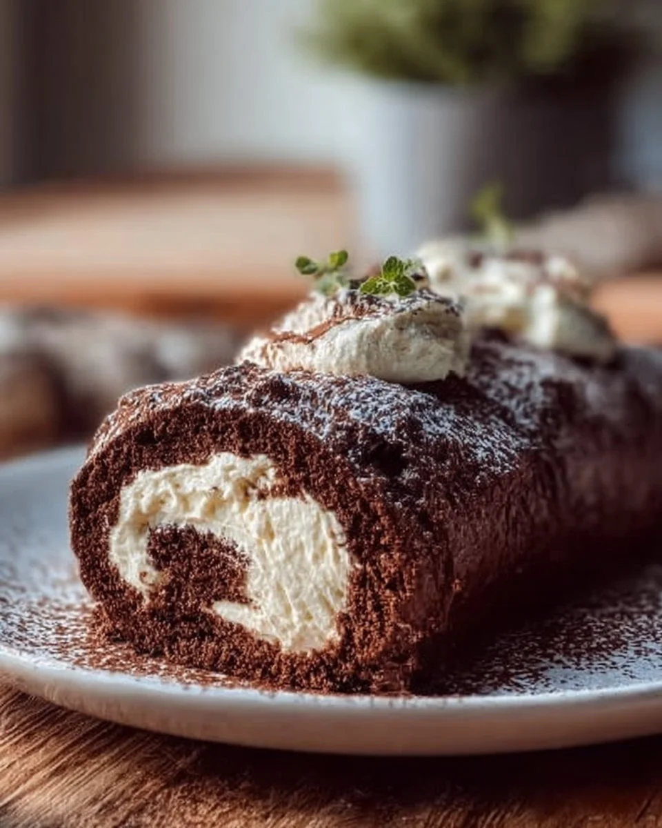 Kakaotrüffel mit Mascarponecreme