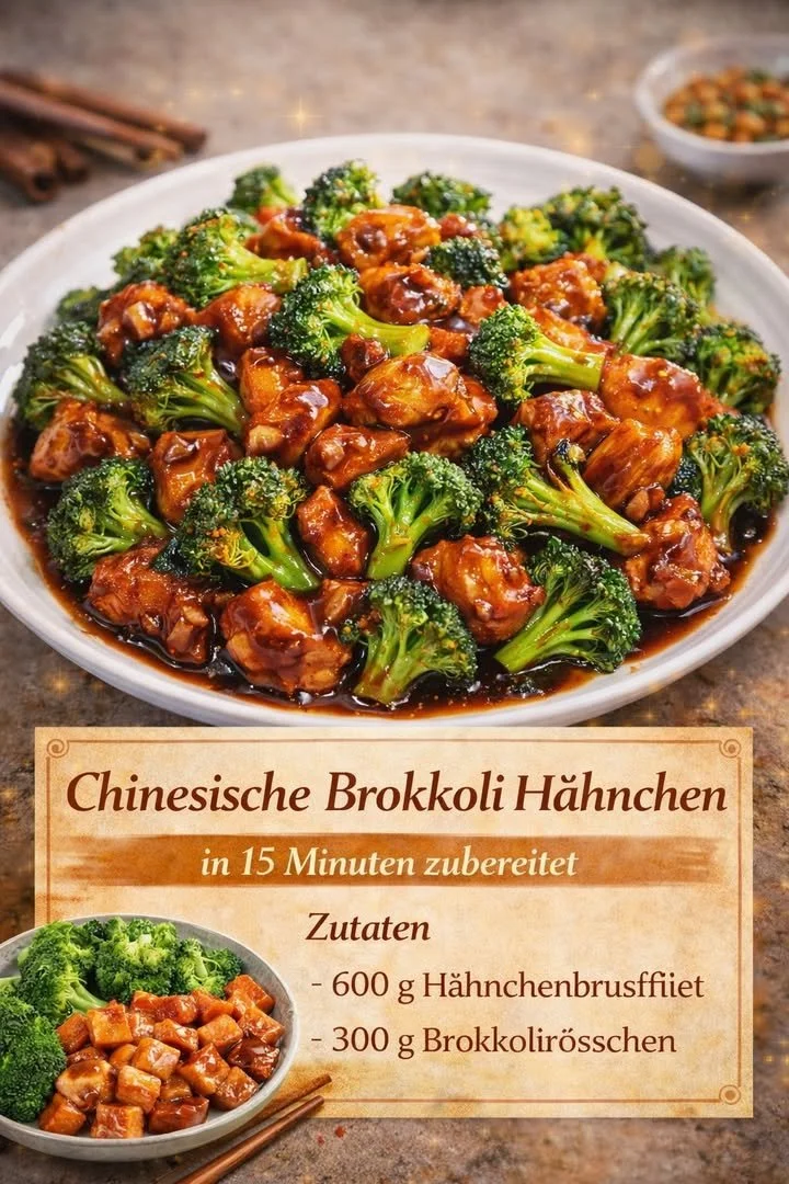 Asiatisches Brokkoli-Hähnchen