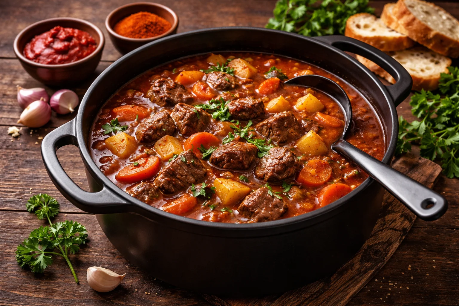 Gulasch zoals oma het maakte – simpel en smaakvol