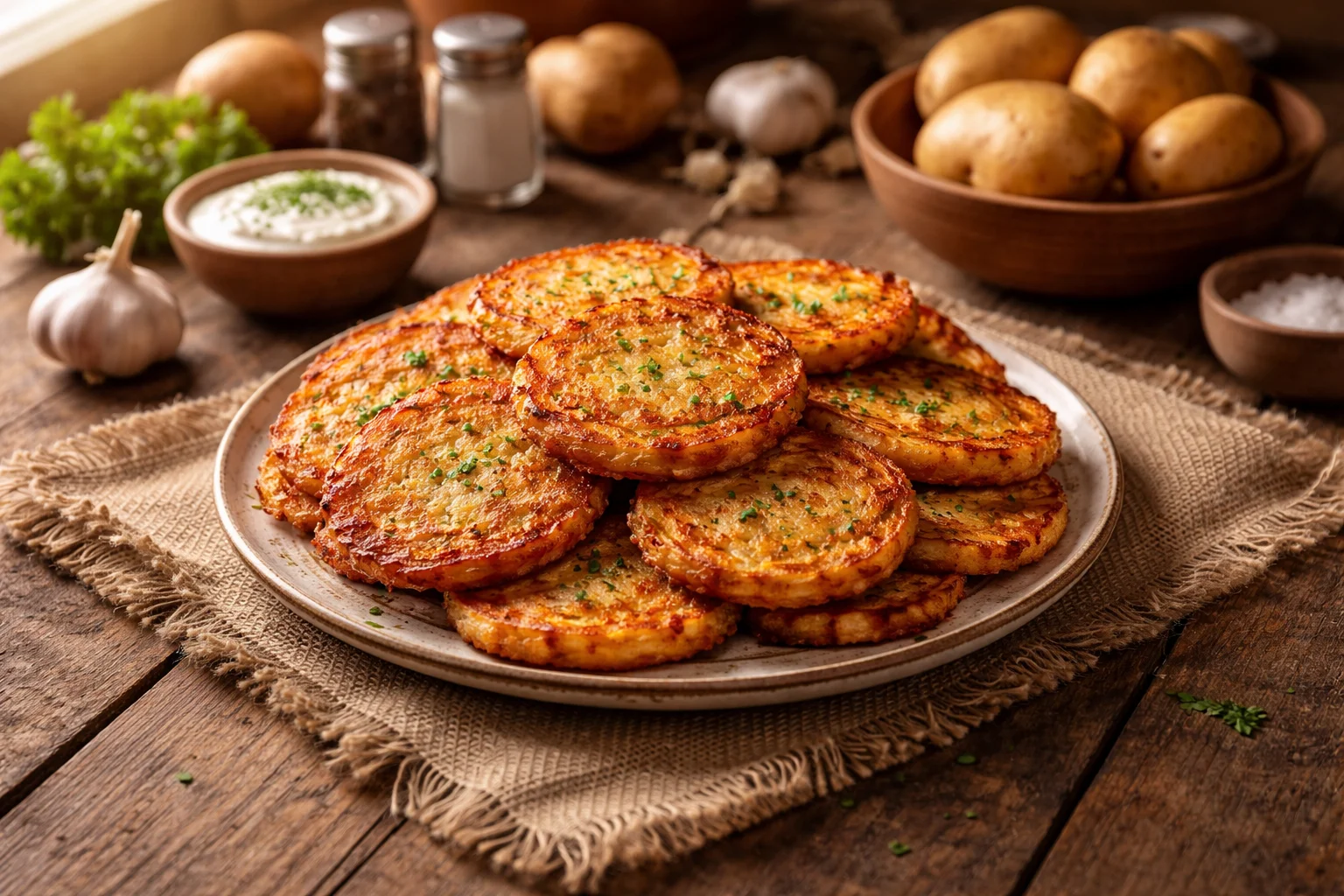 Kartoffelpuffer (Reibekuchen) – knusprig, einfach & wie bei Oma