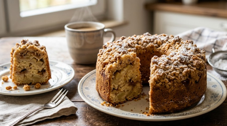 Apfelkuchen mit Streusel – Einfaches & saftiges Rezept