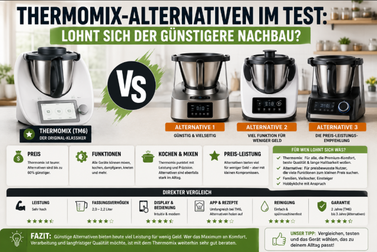 Thermomix-Alternativen im Test: Lohnt sich der günstigere Nachbau?