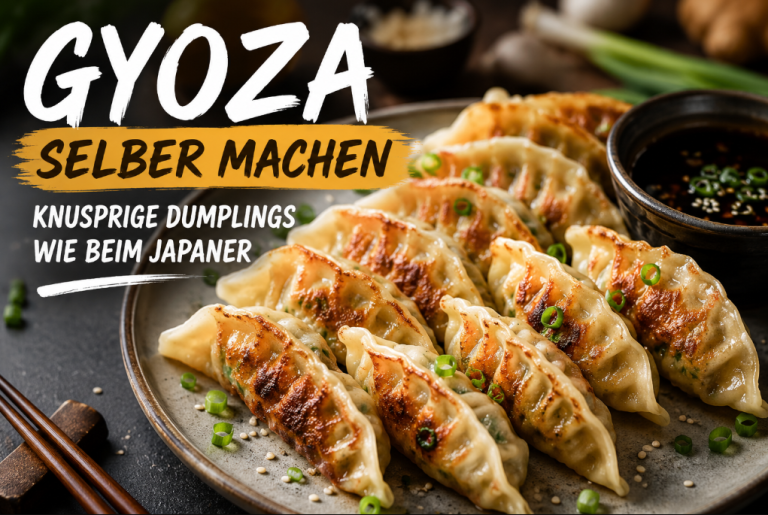 Gyoza selber machen – Knusprige Dumplings wie beim Japaner