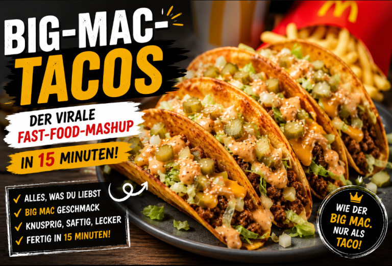 Big-Mac-Tacos – Der virale Fast-Food-Mashup in 15 Minuten